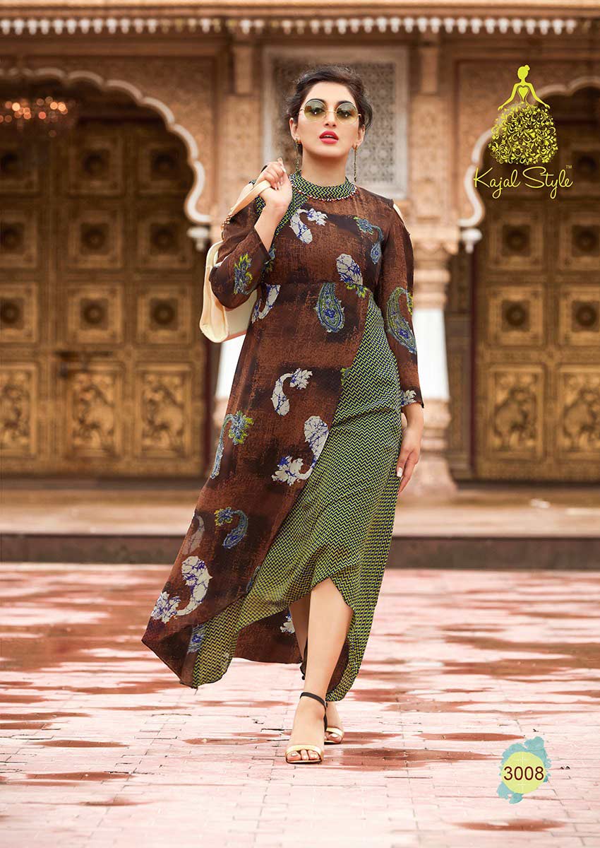 Fashion Blossom Vol-3 Kajal Style Georgette Kurti Fashion Blossom Vol-3 Kajal Style Georgette Kurti